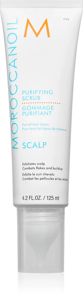 Moroccanoil Scalp Purifying Scrub - Нежный очищающий пилинг с успокаивающим действием do skóry głowy, 125 мл