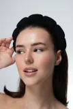 Повязка для волос Brushworks Cloud Headband мягкая, для ухода и макияжа, 1 шт — фото 2