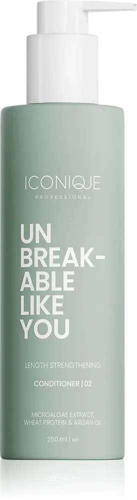 ICONIQUE Professional UNBREAKABLE LIKE YOU Length Strengthening Length Strengthening - Укрепляющий кондиционер для волос по всей длине, 250 мл