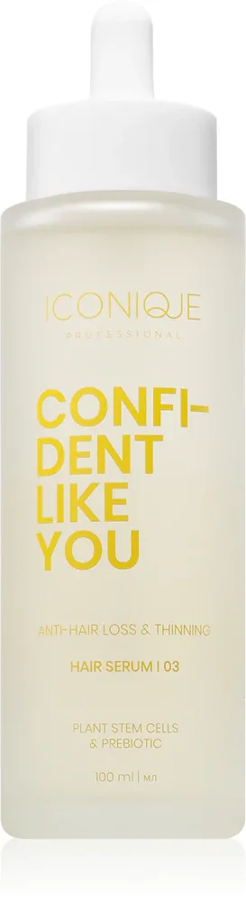 ICONIQUE Professional CONFIDENT LIKE YOU Anti-Hair Loss & Thinning - Сыворотка против выпадения волос, 100 мл