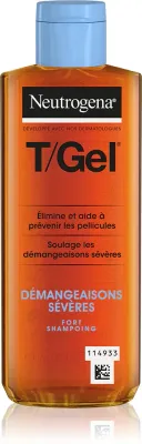 Neutrogena T/Gel Fort - Шампунь против перхоти для сухой и зудящей кожи головы, 150 мл