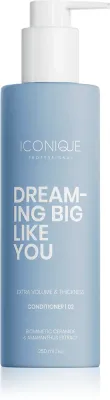 ICONIQUE Professional DREAMING BIG LIKE YOU Volume & Thickness - Кондиционер для увеличения объема dla cienkich włosów, 250 мл