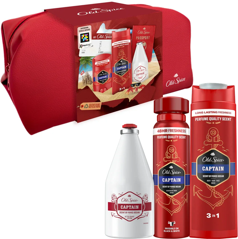 Old Spice Captain - Подарочный набор для мужчин