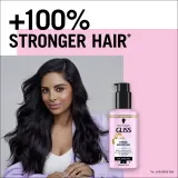 Schwarzkopf Gliss Liquid Silk - Сыворотка без смывания для укрепления волос и придания им большего блеска Shine Booster, 100 мл — фото 2