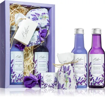 Bohemia Gifts & Cosmetics Lavender - Подарочный набор для лица