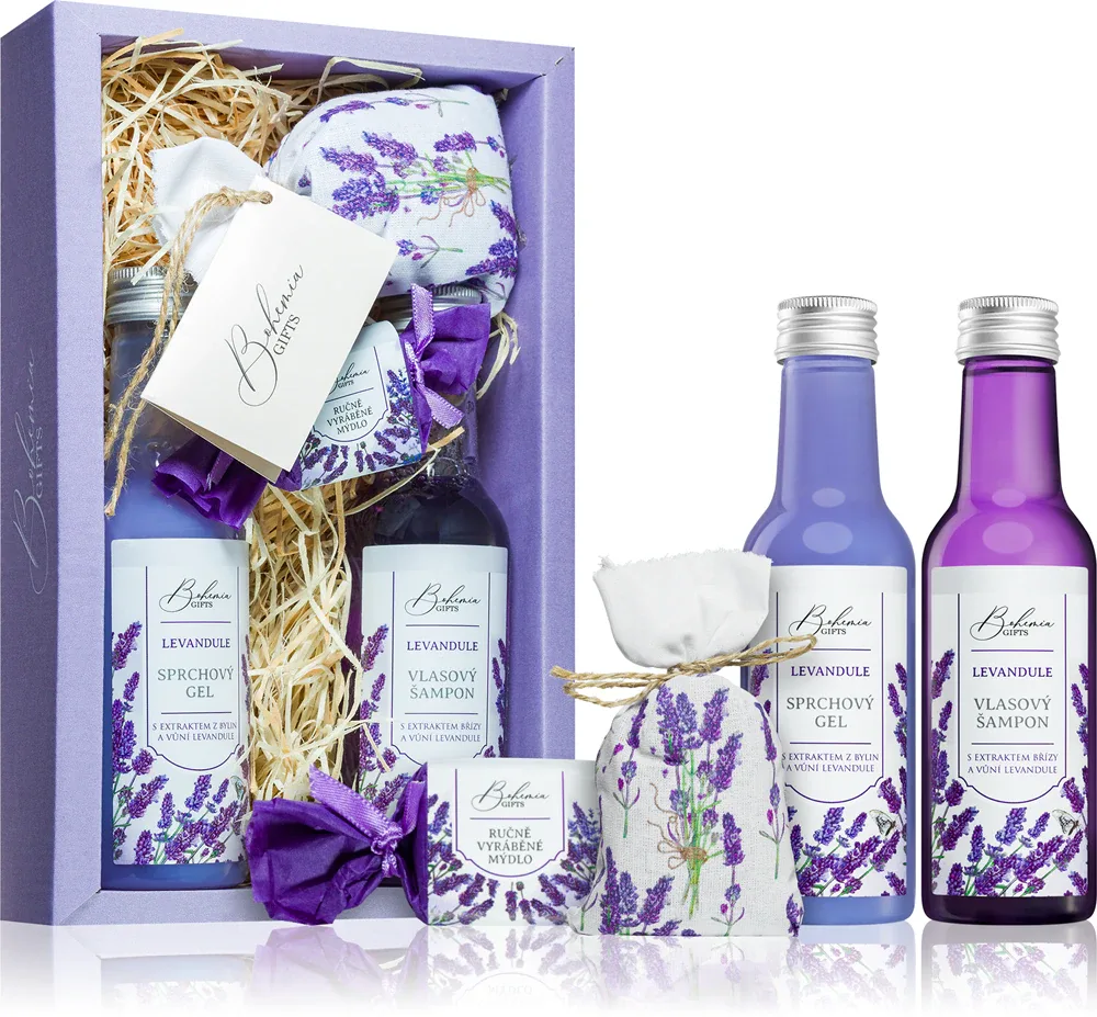 Bohemia Gifts & Cosmetics Lavender - Подарочный набор для лица