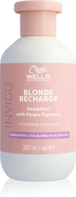 Wella Professionals Invigo Blonde Recharge - Шампунь для волос блонд, нейтрализующий желтоватые оттенки