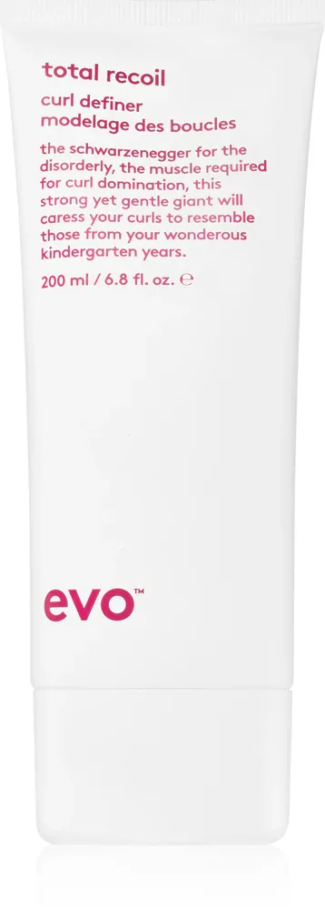 Средство для укладки волос EVO Curl Total Recoil для кудрявых волос, сильная фиксация, 200 мл