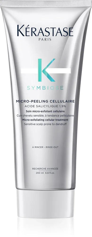 Пилинг для кожи головы Kerastase Symbiose Micro-Peeling Cellulaire против перхоти, с салициловой кислотой, 200 мл