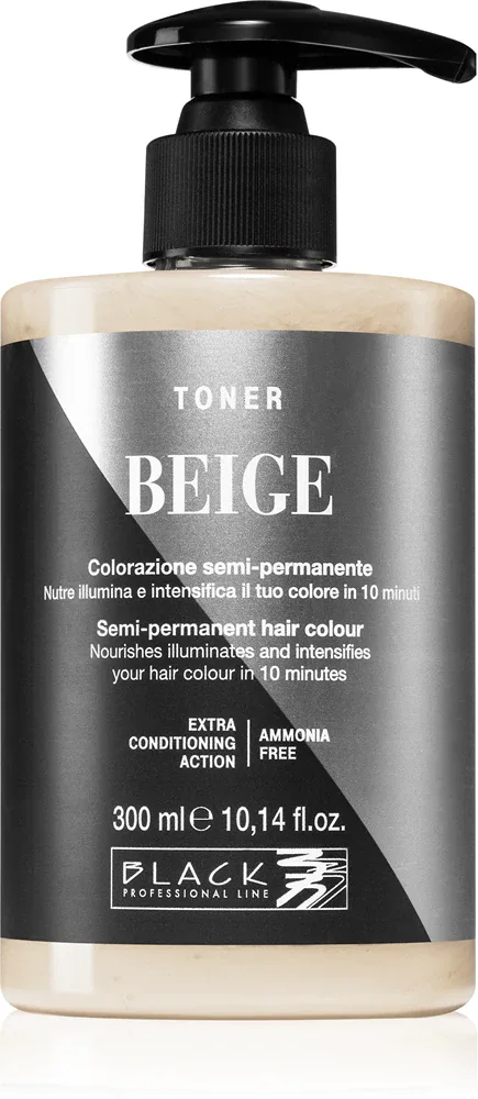 Black Professional Line Toner - Тоник для натурального оттенка, 300 мл, оттенок Beige