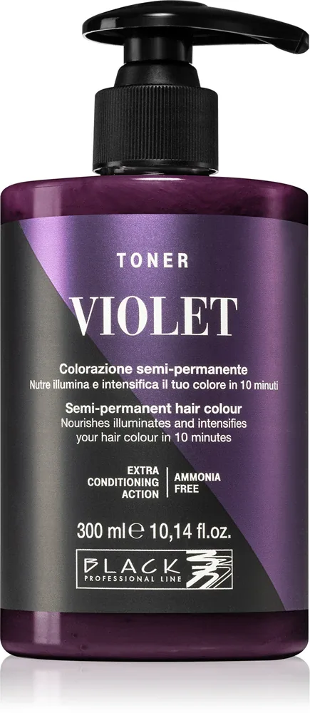 Black Professional Line Toner - Тоник для натурального оттенка, 300 мл, оттенок VIolet