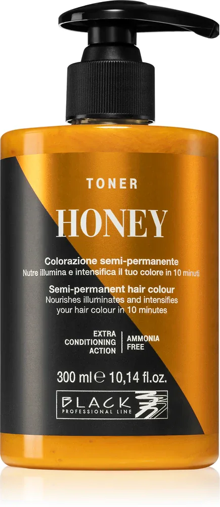 Black Professional Line Toner - Тоник для натурального оттенка, 300 мл, оттенок Honey