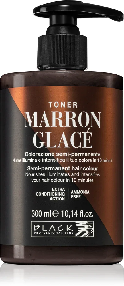 Black Professional Line Toner - Тоник для натурального оттенка, 300 мл, оттенок Marron Glace