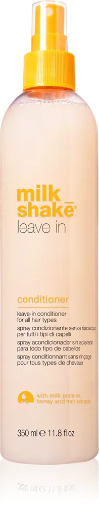 Несмываемый кондиционер milk_shake Leave-in Conditioner, с молочными протеинами, блеск и лёгкое расчёсывание, 350 мл