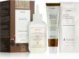 Стойкая краска для волос Korres Argan Oil с аргановым маслом, для домашнего окрашивания, 50 мл, оттенок 8.1 Ash Light Blonde — фото 1