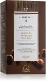 Стойкая краска для волос Korres Argan Oil с аргановым маслом, для домашнего окрашивания, 50 мл, оттенок 5.7 Chocolate — фото 1