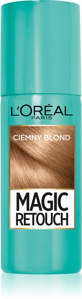 L’Oreal Paris Magic Retouch - Спрей для мгновенной коррекции отросей, 75 мл, оттенок Ciemny blond