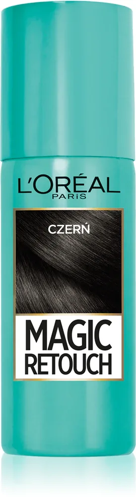 L’Oreal Paris Magic Retouch - Спрей для мгновенной коррекции отросей, 75 мл, оттенок Czerń