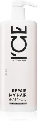 Natura Siberica ICE Professional Repair My Hair - Нежный очищающий шампунь с кератином