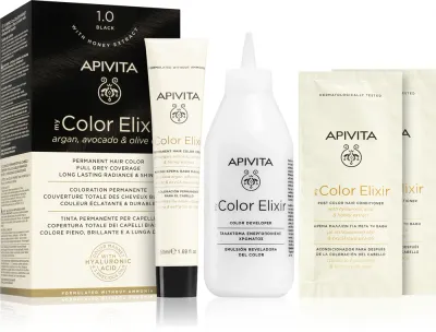 Apivita My Color Elixir - Краска для волос без аммиака, 1 шт