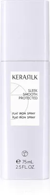 KERASILK Styling Flat Iron Spray - Термозащитный спрей для использования с утюжкой и курчавыми волосами, 75 мл