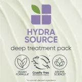 Biolage Essentials HydraSource - Интенсивно увлажняющая маска для сухих волос, 100 мл — фото 5