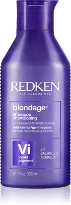 Redken Color Extend Blondage - Фиолетовый шампунь, нейтрализующий желтоватые оттенки, 300 мл