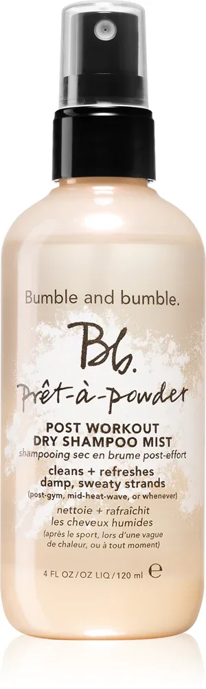 Bumble and bumble Pret-À-Powder Post Workout Dry Shampoo Mist - Освежающий сухой шампунь в спрее