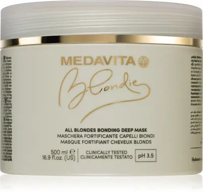Medavita Blondie All Blondes - Укрепляющая маска для окрашенных волос