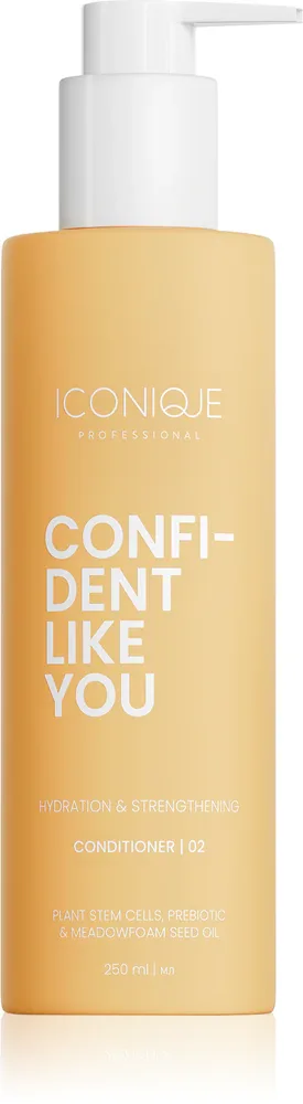 ICONIQUE Professional CONFIDENT LIKE YOU Anti-Hair Loss & Thinning - Кондиционер для волос: увлажняющий и укрепляющий, 250 мл