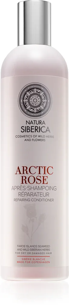 Natura Siberica Copenhagen Arctic Rose - Кондиционер для волос: Одживка регенерирующая для волос сухих и поврежденных, 400 мл