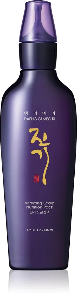 DAENG GI MEO RI Jin Gi Vitalizing Scalp Nutrition Pack - Укрепляющая и регенерирующая сыворотка против выпадения волос, 145 мл