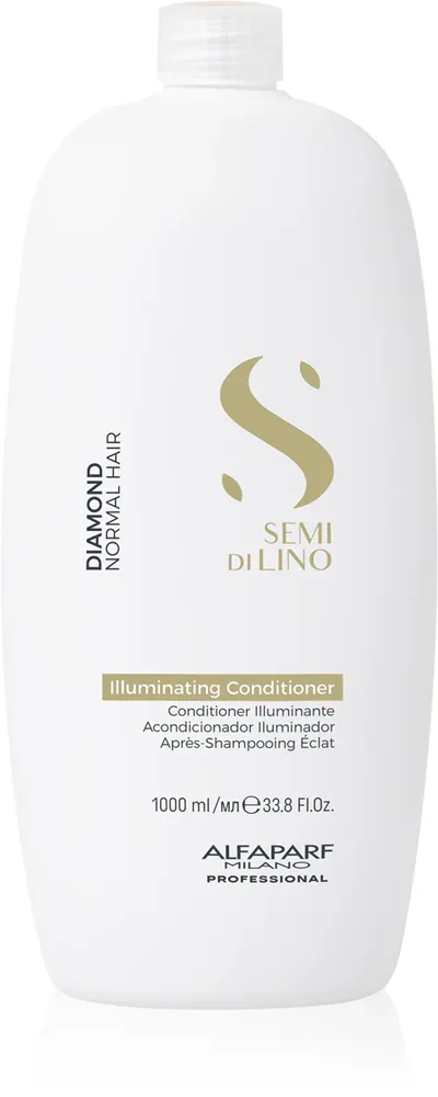 Alfaparf Milano Semi di Lino Diamond Illuminating - Кондиционер для волос, придающий блеск и облегчающий расчесывание