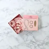 Набор для завивки волос invisibobble Gift Set Handle with Curl без горячей укладки, шёлковый валик и резинки, 3 шт — фото 2