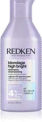 Redken Blondage High Bright - Светящий шампунь для светлых волос, 300 мл