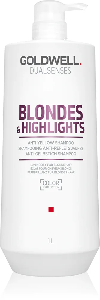 Goldwell Dualsenses Blondes & Highlights - Шампунь для волос блонд, нейтрализующий желтоватые оттенки