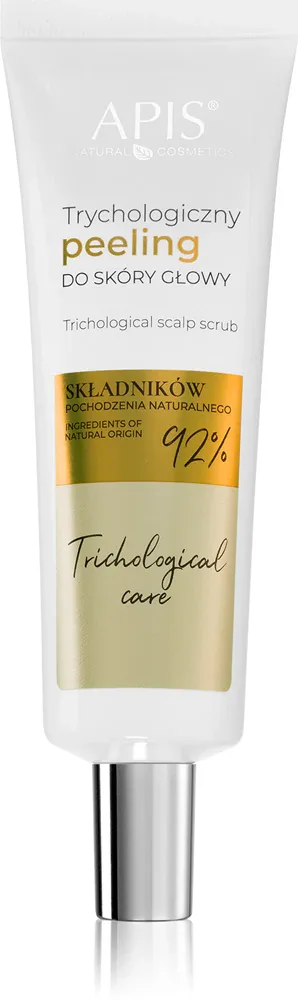 Apis Natural Cosmetics Trichological Care - Ферментирующий пилинг для волос и кожи головы, 80 мл