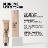 Schwarzkopf Professional Blondme Toning - Тонирующая краска для волос, 60 мл — фото 4