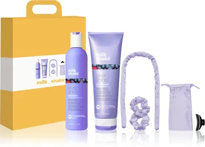 milk_shake Silver Shine - Подарочный набор для волос блонд и с балаяжем, 1 шт