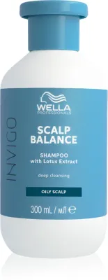 Wella Professionals Invigo Scalp Balance - Глубоко очищающий шампунь для жирной кожи головы