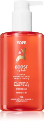 Yope BOOST my hair - шампунь для чувствительной и раздраженной кожи головы, 300 мл