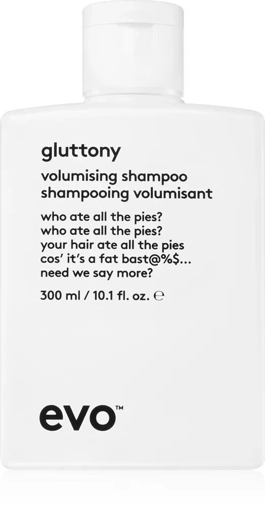 EVO Volume Gluttony - Шампунь для объема тонких и нежных волос, 300 мл