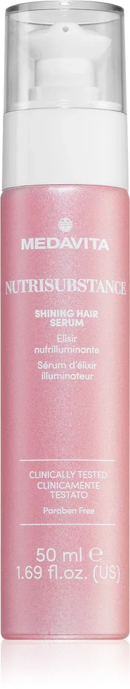 Medavita Nutrisubstance Shining Hair Serum - Сыворотка для волос для укрепления и придания им большего блеска, 50 мл