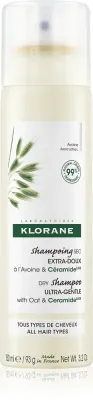 Klorane Avoine - Нежный сухой шампунь с керамидами