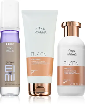 Wella Professionals Fusion - Удобная упаковка для окрашенных и поврежденных волос, 3 шт