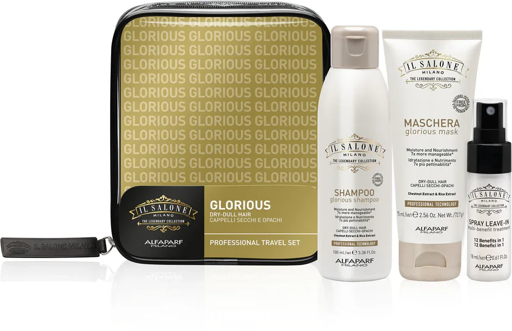 Alfaparf Milano Il Salone Milano Glorious - Набор для улучшения качества волос, 3 шт