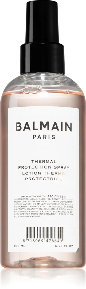 Balmain Hair Couture Thermal Protection - Спрей для волос перед высокой температурой, 200 мл