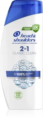 Head & Shoulders Classic Clean 2in1 - Шампунь против перхоти 2 в 1
