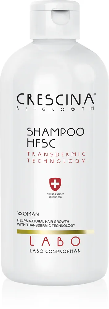 Crescina Transdermic - Шампунь против редеющих и выпадающих волос для женщин