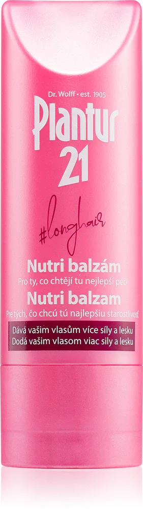 Plantur 21 #longhair - Кофейный бальзам для роста волос и укрепления луковиц, 175 мл